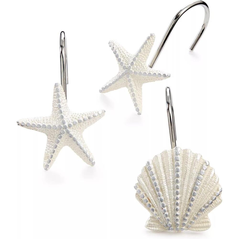 Avanti Home - seashell shower curtain hooks - 12